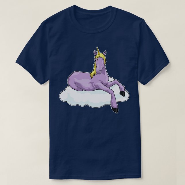 Camiseta Nube de unicornio (Diseño del anverso)