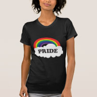 Nube del orgullo arcoiris de Kawaii