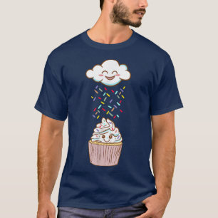 Camiseta Nube Desmoronada - Divertido - Cupcake Amante de l