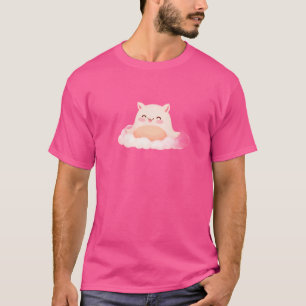Camiseta Nube Feliz – Concepto de Cielo Caprichoso y Lindo