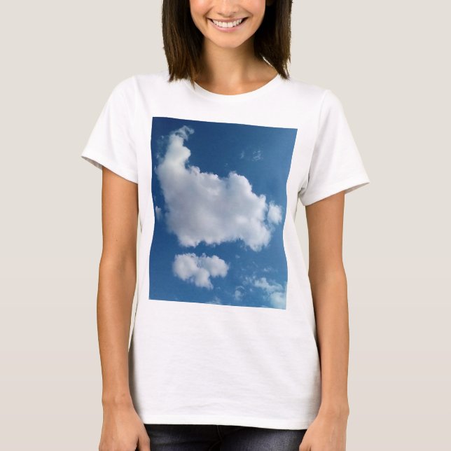 Camiseta Nube grande (Anverso)