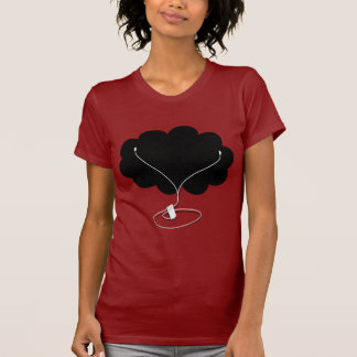 Camiseta Nube negra con capuchas oculares