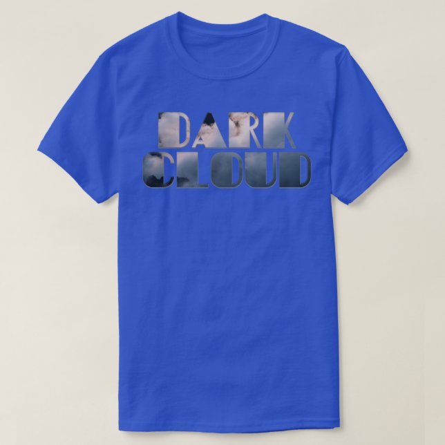 Camiseta Nube oscura (Diseño del anverso)