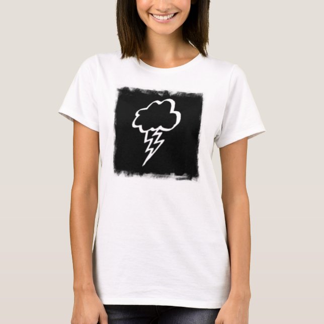 Camiseta nube tormentosa (Anverso)
