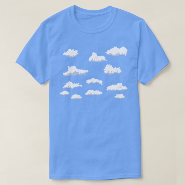 Camiseta Nubes (Diseño del anverso)