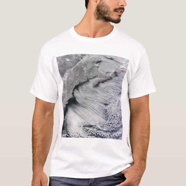 Camiseta Nubes a través de los cielos del Atlántico Norte (Anverso)