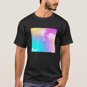 Camiseta Nubes arcoiris