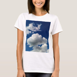 Camiseta Nubes blandas grandes