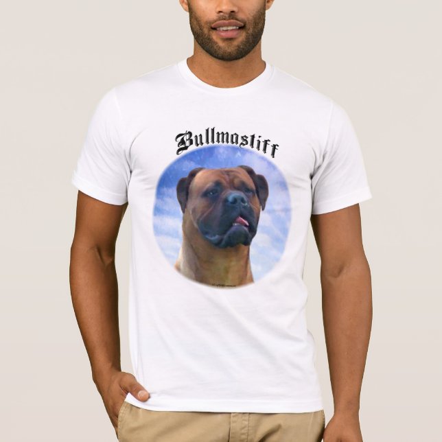 Camiseta Nubes Bullmastiff (Anverso)
