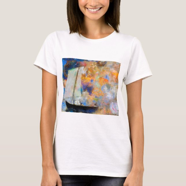 Camiseta Nubes de flores, Redon (Anverso)