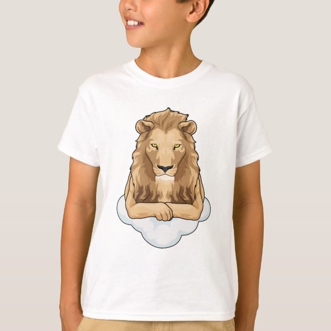 Camiseta Nubes de leones (Anverso)