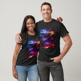 Camiseta Nubes de Nebulosas Estrellas y Galaxias