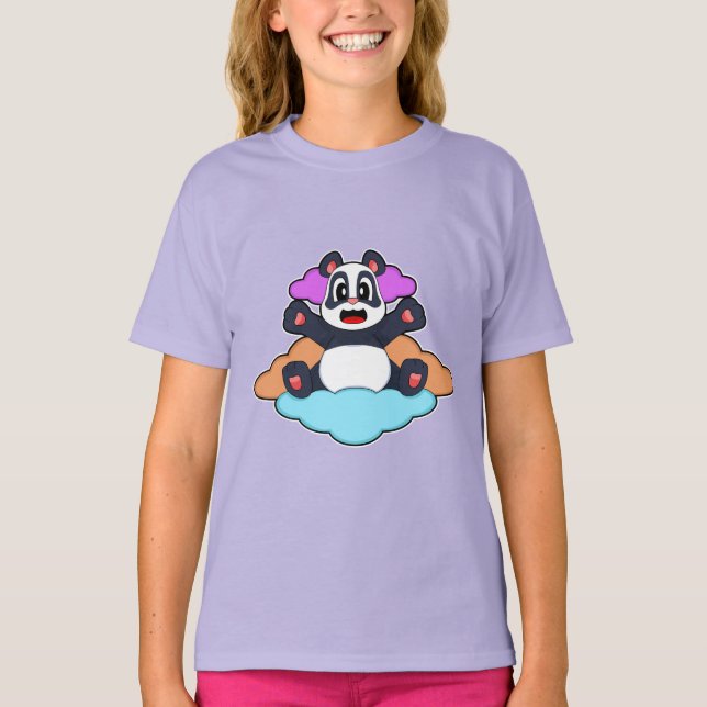 Camiseta Nubes de Panda (Anverso)