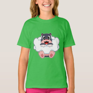 Camiseta Nubes de Topo