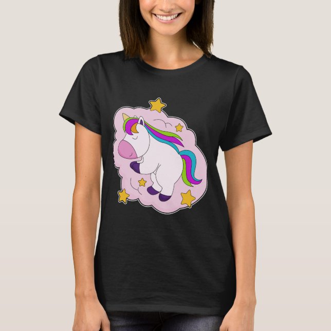 Camiseta Nubes de Unicornio (Anverso)