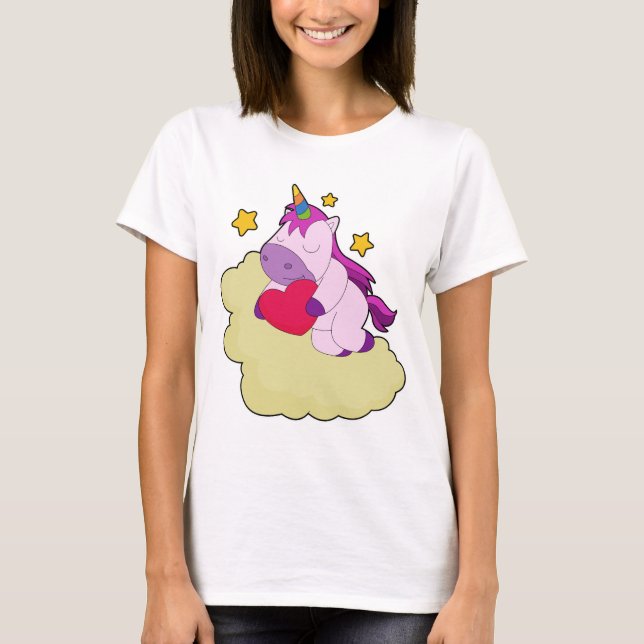 Camiseta Nubes de Unicornio (Anverso)