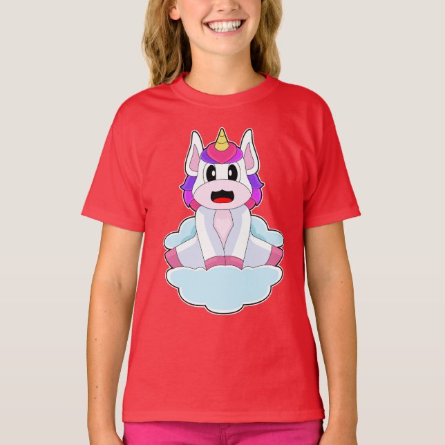 Camiseta Nubes de Unicornio (Anverso)