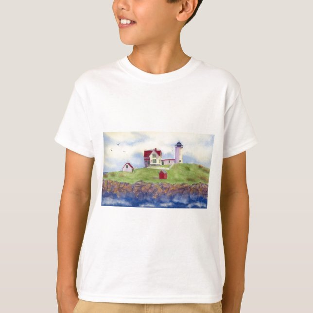 Camiseta nubes de verano (Anverso)