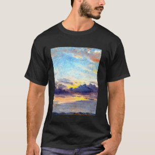 Camiseta Nubes en el Sunset John Constable Romanticism Land