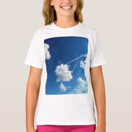 Camiseta Nubes, en la luz