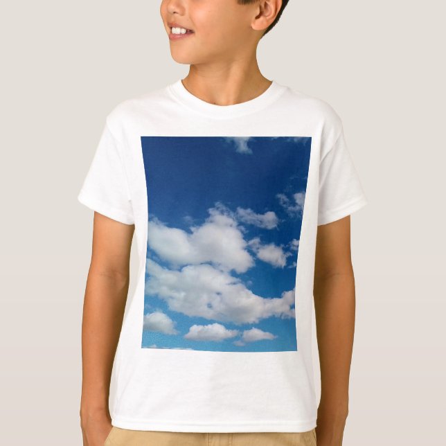 Camiseta Nubes flotantes de verano (Anverso)