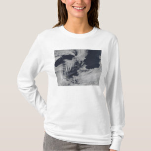 Camiseta nubes Nave-onda-formadas en el indio del sur Oce