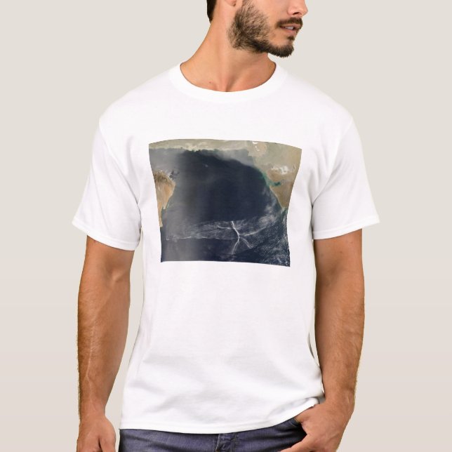 Camiseta Nubes onduladas sobre el mar Arábigo (Anverso)