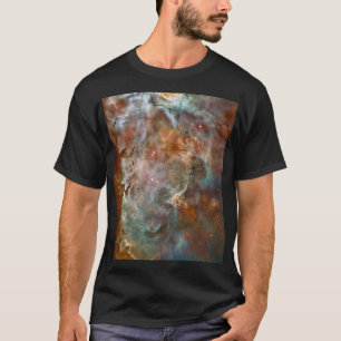 Camiseta Nubes oscuras de la nebulosa Carina Hubble Espacio