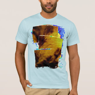 Camiseta Nubes Tenues - Dorado