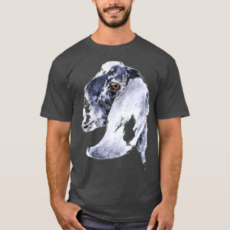 Camiseta Nubian Goat  Watercolour Art,Nubian Goat  Art,Nubi
