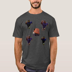 Camiseta Nublado Con Una Posibilidad De Pegatina De Bolas D