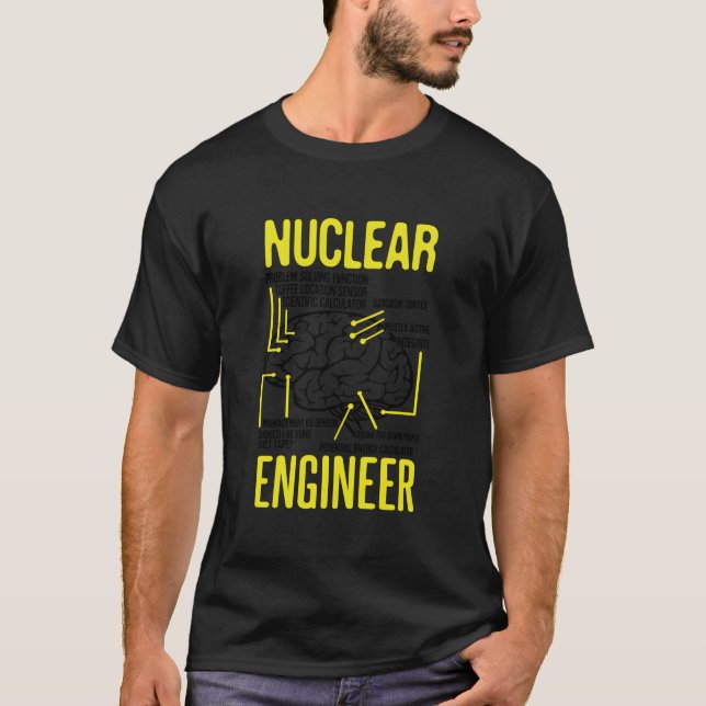 Camiseta Nuclear Engineering Quote For Nuclear Radiation (Anverso)