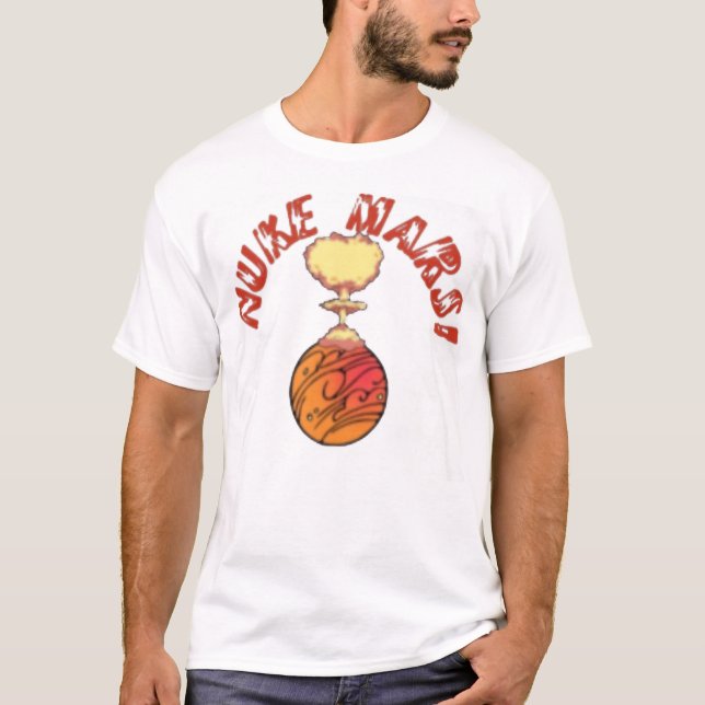 Camiseta nuclearizar marte (Anverso)