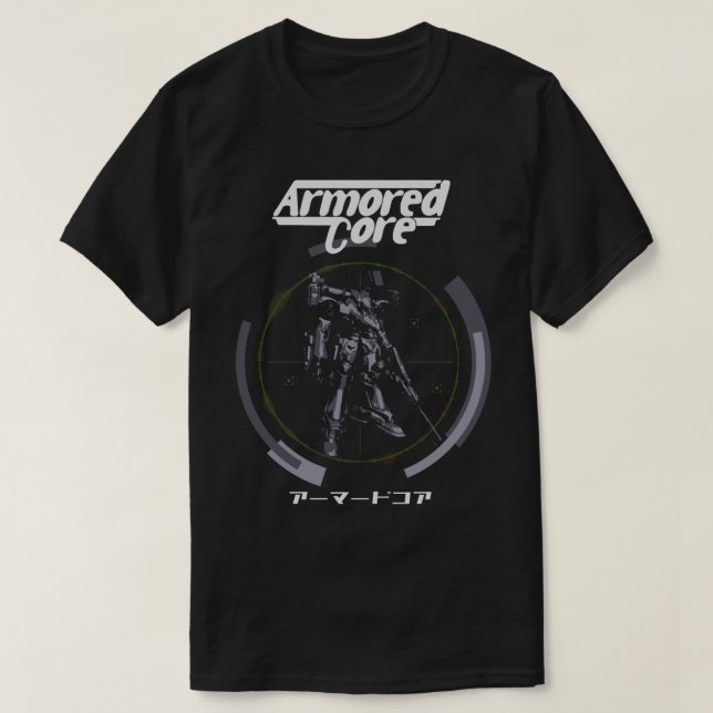 Camiseta Núcleo blindado - Mecha (Diseño del anverso)