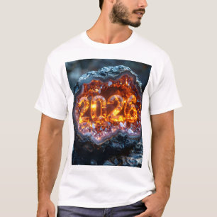 Camiseta Núcleo de Cristal 2026 – Dígitos Ígneos en el Resp