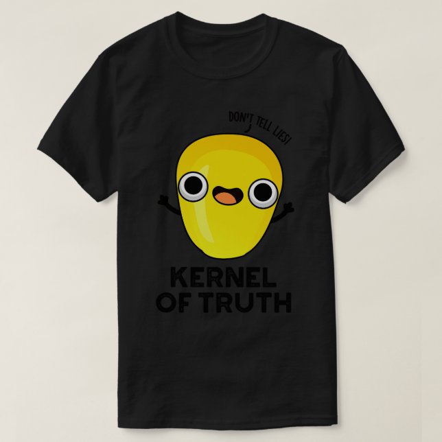 Camiseta Núcleo de TCute Corn Pun 1 (Diseño del anverso)