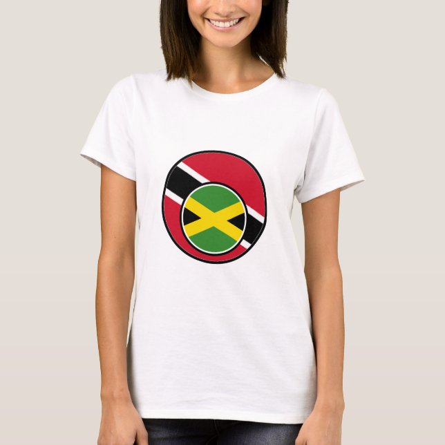 Camiseta Núcleo de Trinidad de Jamaica - 2 (Anverso)
