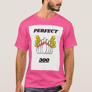 CAMISETA NÚCLEO PERFECTO DE DISEÑO DE BOWLING 300 T