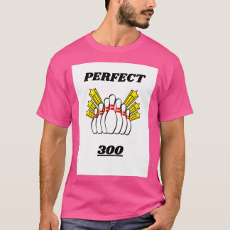 CAMISETA NÚCLEO PERFECTO DE DISEÑO DE BOWLING 300 T