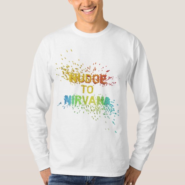 Camiseta Nudge to Nirvana (Anverso)