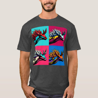 Camiseta Nudiberanch Art Trendy Marine Life