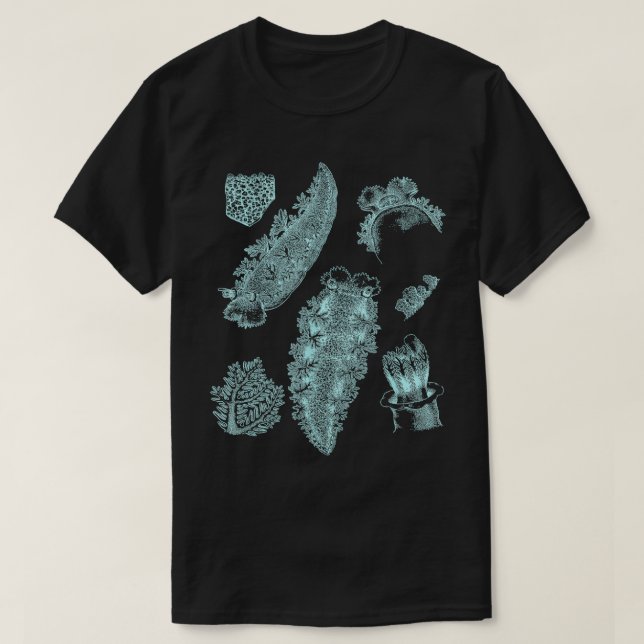 Camiseta Nudibranch Sea Slug (Diseño del anverso)