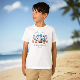 Camiseta Nudibranquias y corales divertidos y coloridos