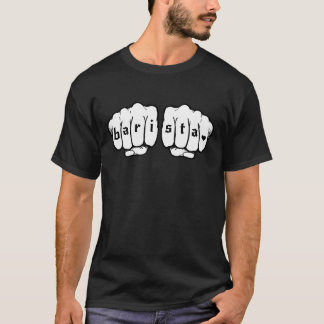 Camiseta Nudillo desnudo Barista