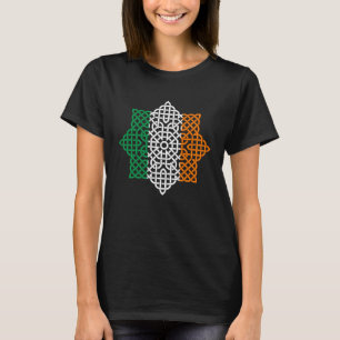 Camiseta Nudo Celta Bandera de Irlanda Día de San Patricio