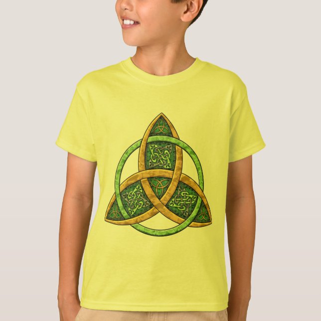 Camiseta Nudo céltico de la trinidad (Anverso)