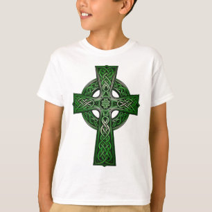 Camiseta Nudo de cruz celta irlandesa Trinidad cristiana sa
