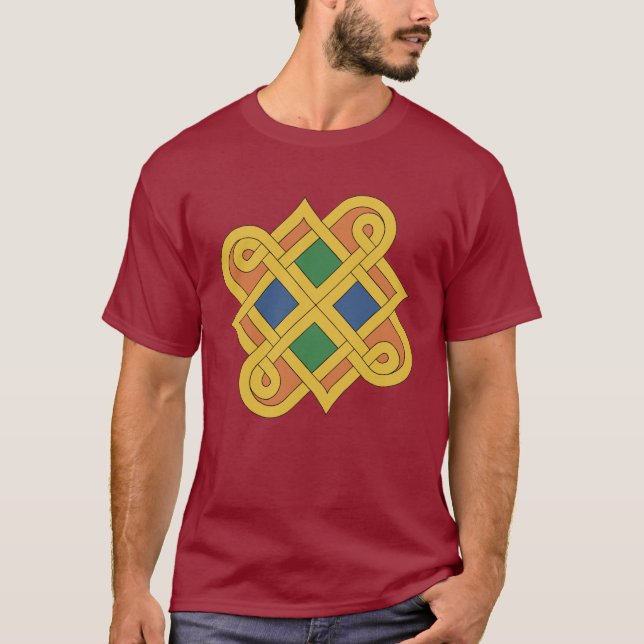 Camiseta Nudo de Durrow 2016 (Anverso)