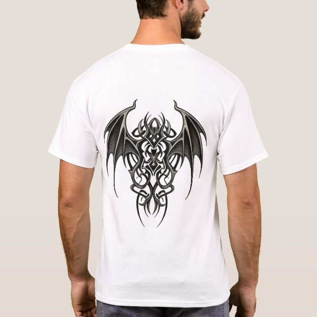 Camiseta Nudo Tribal Gótico (Reverso)
