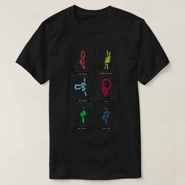 Camiseta nudos (Diseño del anverso)